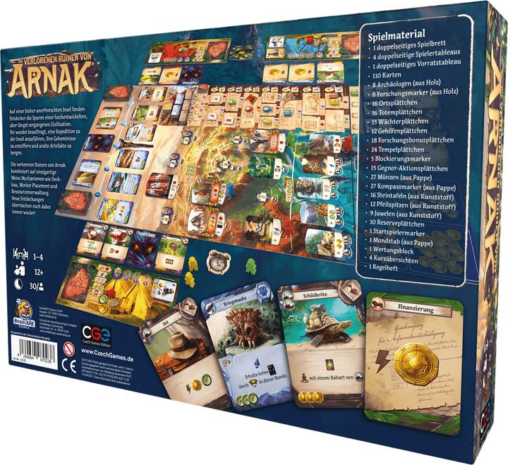 Produktbild Czech games edition Die verlorenen Ruinen von Arnak (Deutsch)