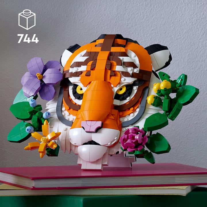 Actual product image LEGO Fauna Collection - Tiger (31217, LEGO Art)