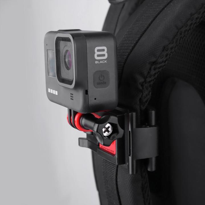 Immagine prodotto Ueli Express Supporto universale per zaino (Hero 11 Nero, Hero 10 Nero, Eroe 9 nero, Eroe 7 Nero, Eroe 8 Nero, Hero 12 Nero, Hero 13 Nero)