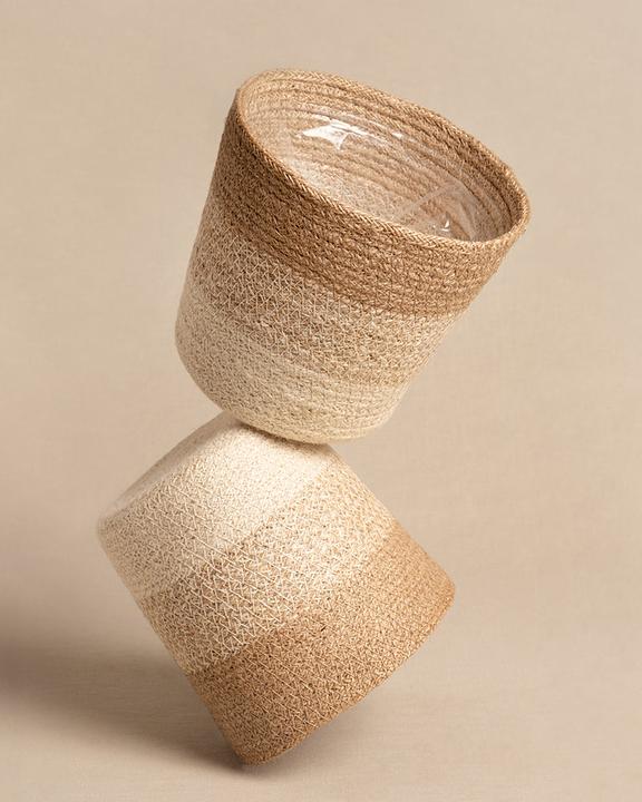Immagine prodotto feey Pflanzenkorb aus Jute (17 cm)