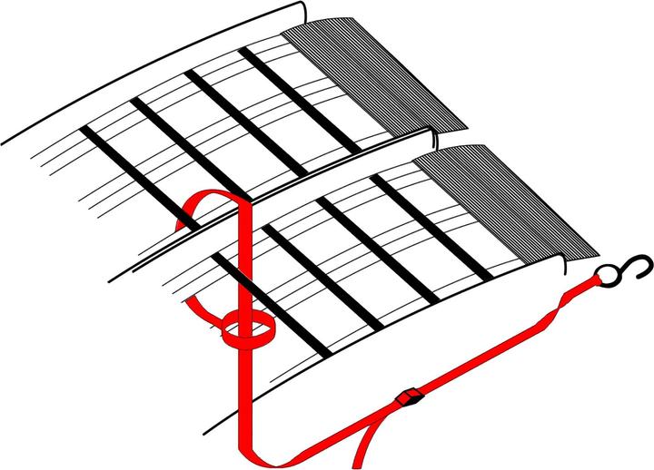 Actual product image Wiltec 2x folding loading ramp scooter ramp ATV Quad portable aluminium 228cm 1360kg (90x11 inches 3000lbs)
