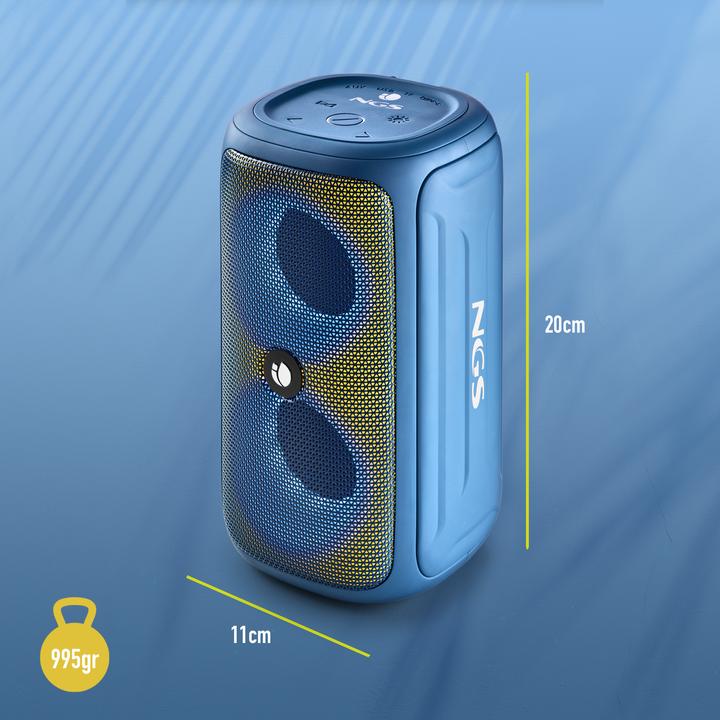 Produktbild NGS Roller beast azure (7 h, Stromversorgung über USB)