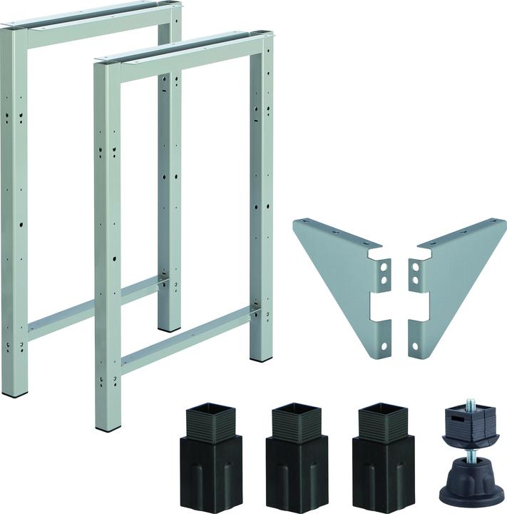 Produktbild wolfcraft Bein-Set 8-tlg. (Metall)