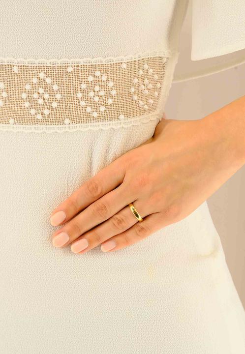 Actual product image Muau Wedding ring (52, 950 Platinum)