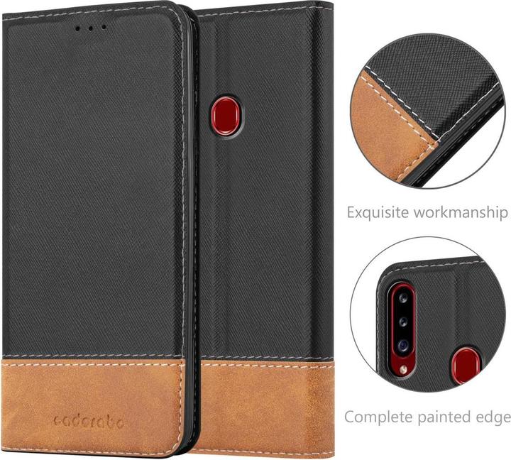 Image du produit Cadorabo Étui X-Wallet en simili cuir (Samsung Galaxy A20s)