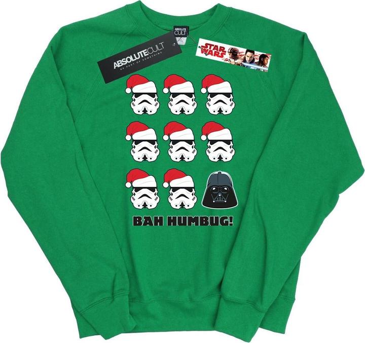 Actual product image Star Wars Womens/Ladies Christmas Humbug Sweatshirt (XXL)