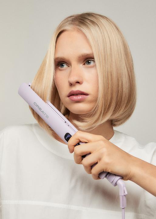 Actual product image Create CERAMIC STYLER SLIM Lavendel (Straightening iron)