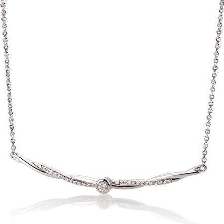 Image du produit Breuning COLLIER - BRILL. 0,192 Ct. H/si (585, - Or)