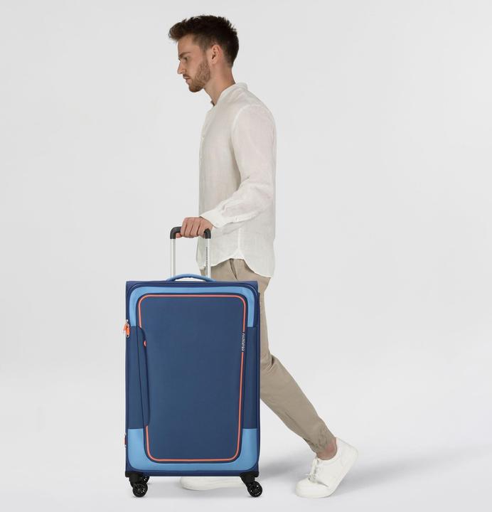 Actual product image American Tourister Case & Trolley Pulsonic Spinner 80 EXP (87 l, XL (from 140l))