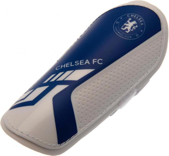 Chelsea FC Childrens/Kids Slip-In Shin Guards (S)