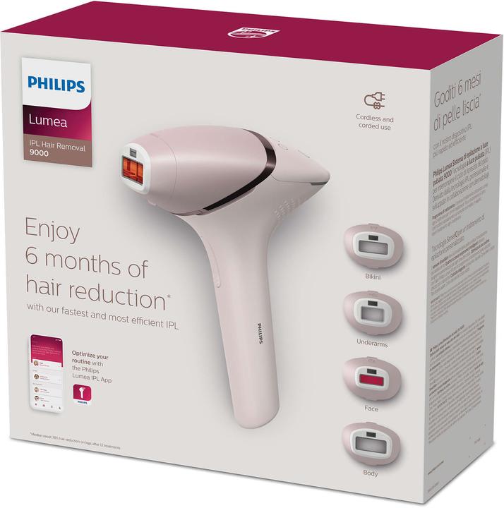 Actual product image Philips Lumea IPL Series 9000