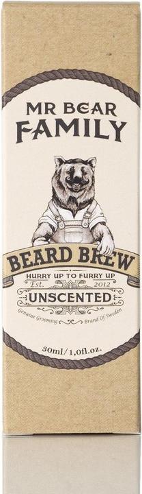 Immagine prodotto Mr. Bear Family Infuso di barba non profumato (30 ml)