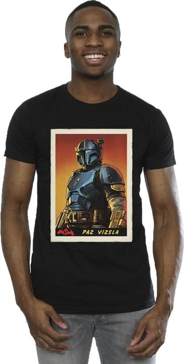 Image du produit Star Wars - T-shirt THE MANDALORIAN PAZ VIZLA CARD - Homme (XL)