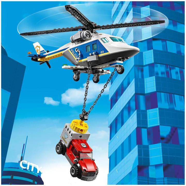 Image du produit LEGO Poursuite par hélicoptère de la police (60243, LEGO City)