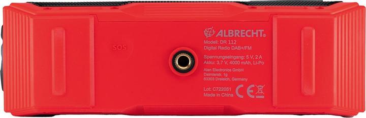 Actual product image Albrecht DR 112 (VHF, DAB+, Bluetooth)
