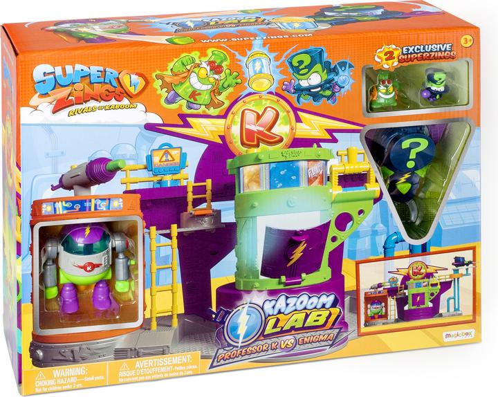 Image du produit Magic Box Le laboratoire Kazoom de SuperZing : le professeur K contre l'énigme