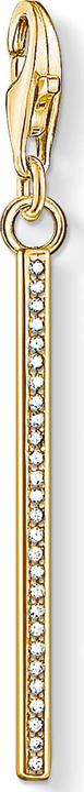 Produktbild Thomas Sabo Charm-Anhänger Vertical Bar gold (925er Silber)