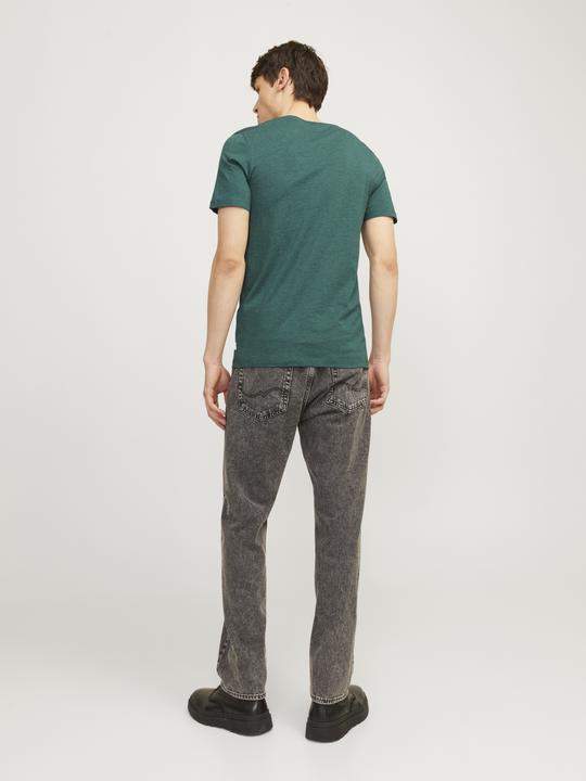 Actual product image Jack & Jones Jjeorganic Melange Tee Ss O-Neck Noos (L)