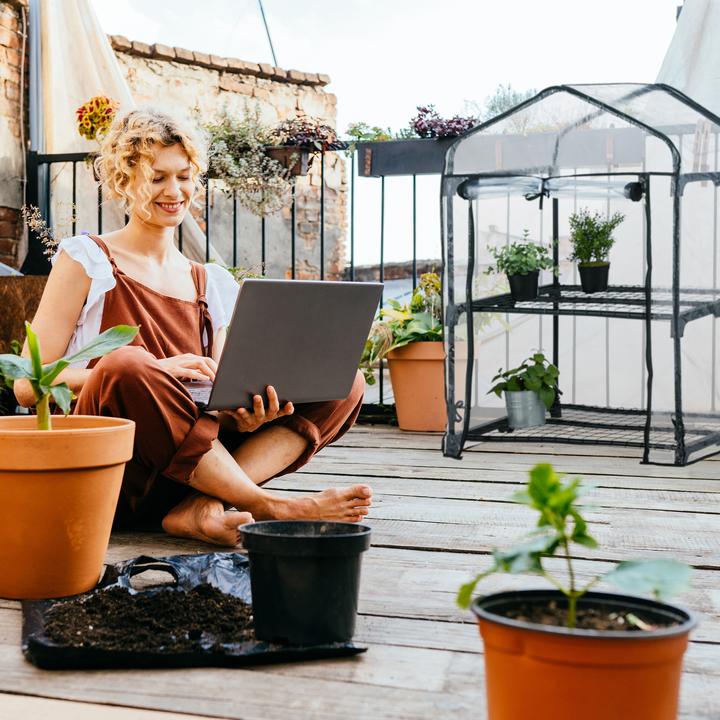 Image du produit Relaxdays Serre de balcon