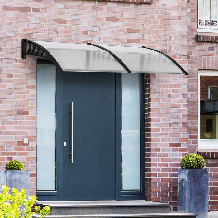 Immagine prodotto Swisshandel24 Pultvordach Vordach ideal für Haustür 200x96x27 cm Überdachung