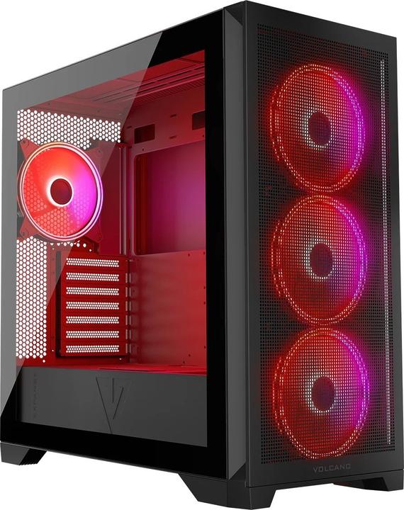 Modecom Volcano Expanse S Apex ARGB czarna (mATX, Mini-ITX)