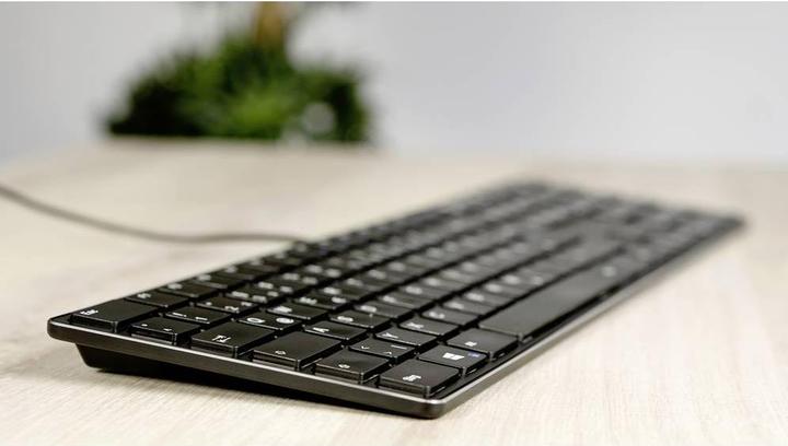 Actual product image Speedlink Keyboard RIVA Slim Metal Scissor, black retail (DE, Cable)