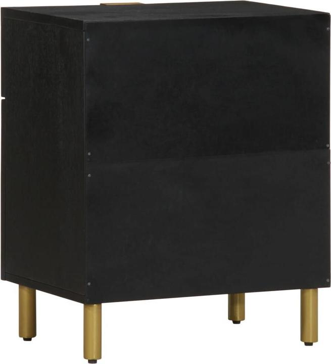 Image du produit VidaXL Table de nuit Table de chevet Console de chevet Noir Bois composite (50 x 33 x 60 cm)