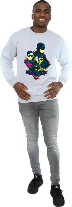 Immagine prodotto Felpa uomo Batman Serie TV in cotone con personaggi Pop Art (XL)