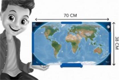 Image du produit Buki Carte du monde magnétique, (en anglais) (Anglais)