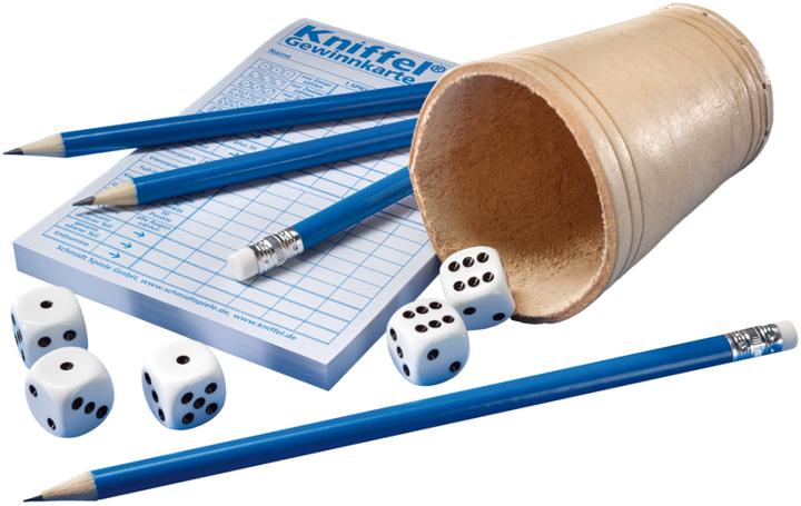Produktbild Schmidt Spiele Kniffel mit Lederwürfelbecher (Deutsch)