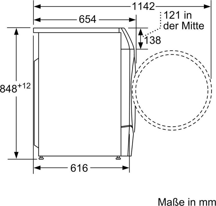 Actual product image Bosch Hausgeräte WNC254AS0