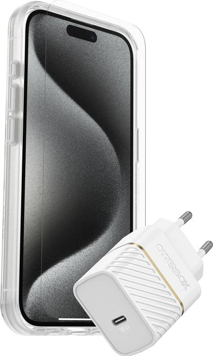 Actual product image OtterBox Protection + Power KIT - Starter Kit (Apple iPhone 15 Pro)
