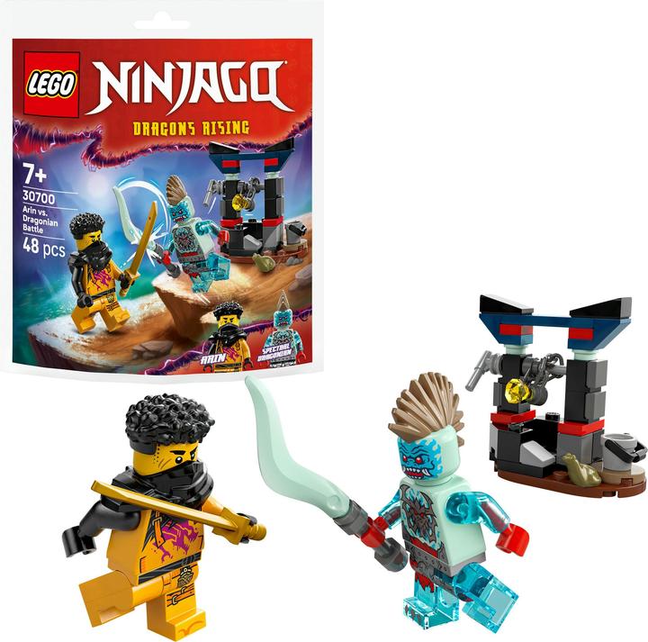 Produktbild LEGO 30700 Arins Duell mit dem Drachenmenschen (30700, LEGO Ninjago)