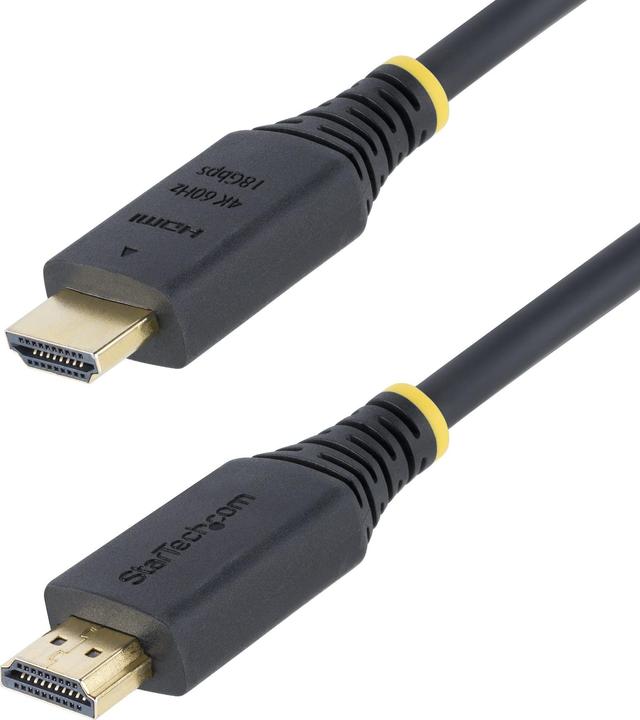 Immagine prodotto StarTech Cavo Cavo HDMI certificato Premium da 1 m (1 m, HDMI)