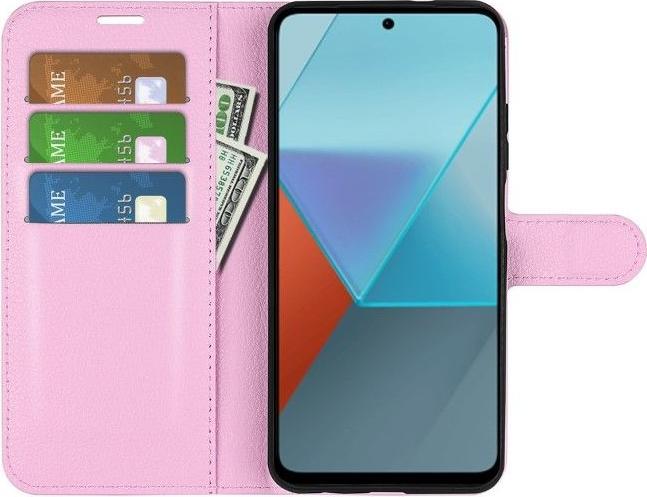 Immagine prodotto MU Classic Serie di copertine per libri in pelle Litchi (Xiaomi Redmi Note 13 Pro 5G)