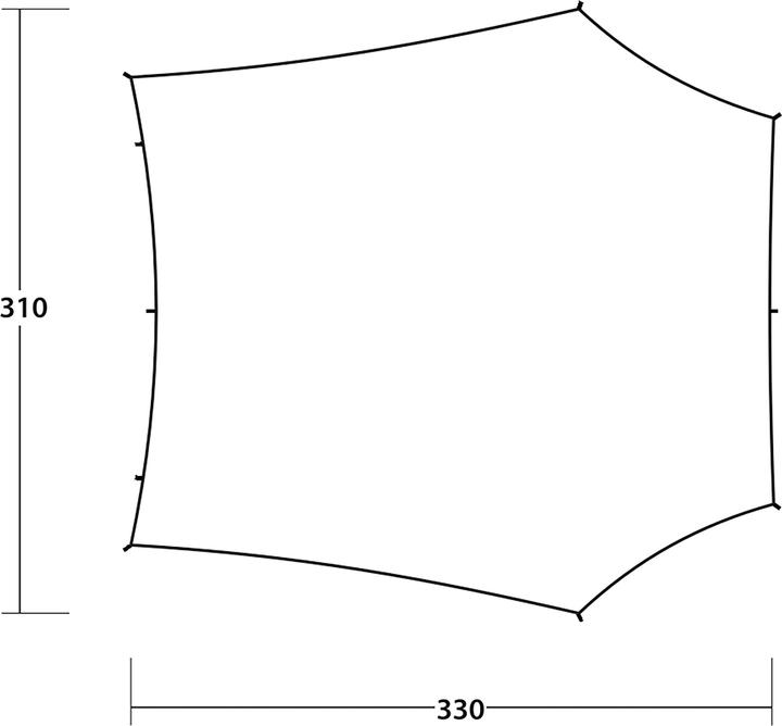 Actual product image Outwell Canopy Tarp M (Tarp, 5.25 kg)