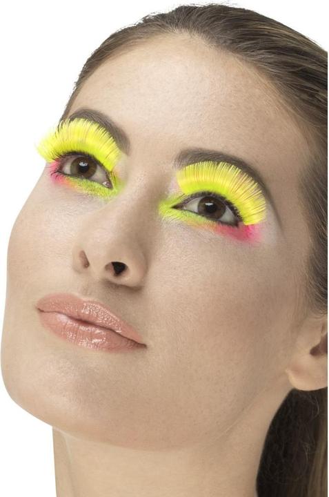 Produktbild Smiffys 80er Jahre - Neon Party (Künstliche Wimpern)