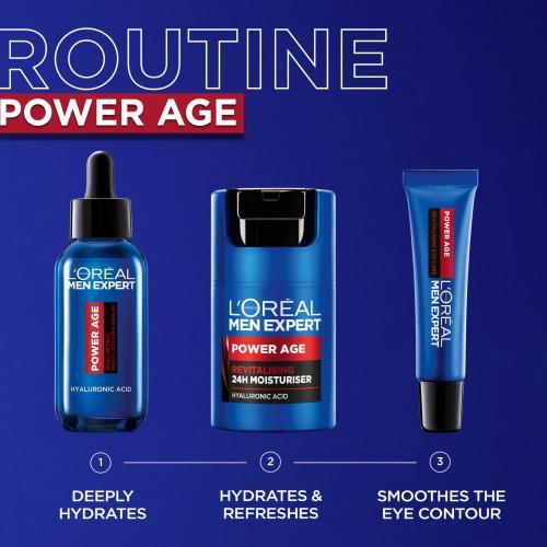 Actual product image L'Oréal Paris Men Expert Power Age 24H Moisturiser (50 ml, Day cream)