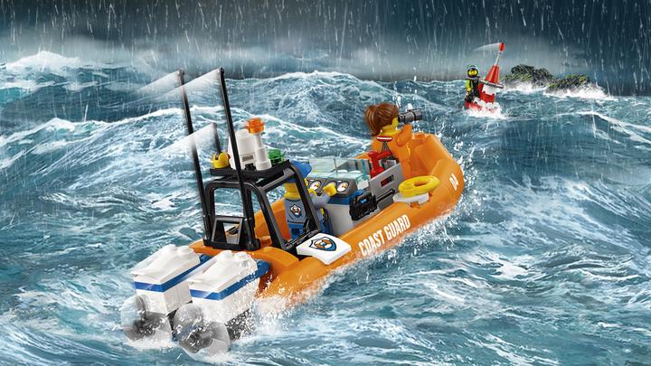 Actual product image LEGO Off-road vehicle with lifeboat (60165, LEGO City)