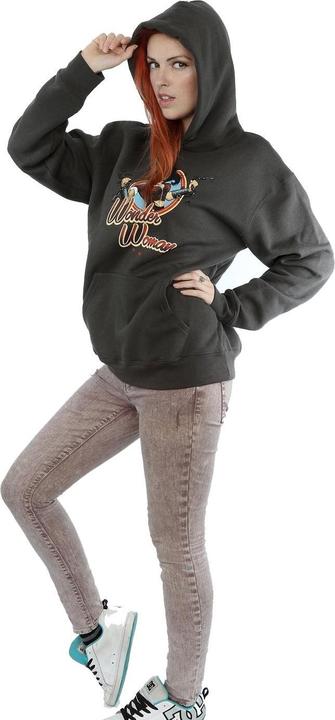 Immagine prodotto Wonder Woman Felpa con Cappuccio Distintivo Donna (XXL)