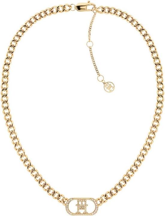 Image du produit Tommy Hilfiger Collier Monogram en or plaqué de luxe 2780894