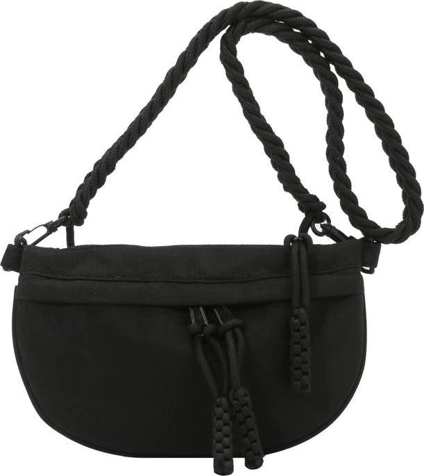 Actual product image Only-Bags.Store Casual Solid Colour Chest Bag Large Capacity Waist Pack Bags Canvas Shoulder Crossbody Bags