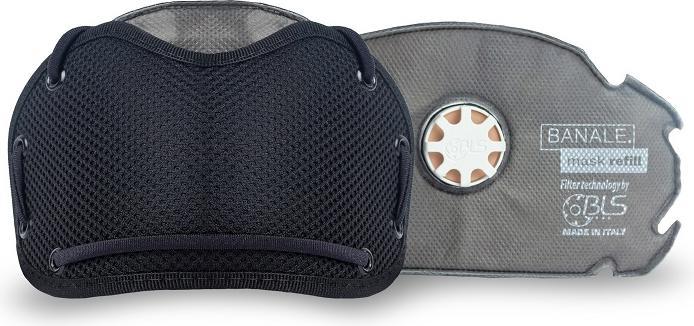 Immagine prodotto Banale Maschera di protezione MKBA Total Black (P2, 1 x)