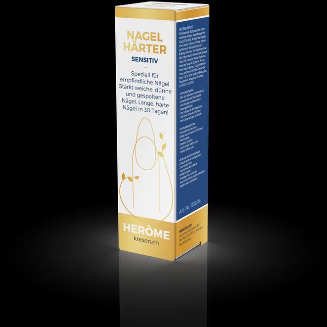 Actual product image Herome Nail Hardener Sensitive (10 ml)