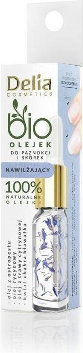 Actual product image Delia Cosmetics Organic Nail and Cuticle Oil - moisturising (10 ml)