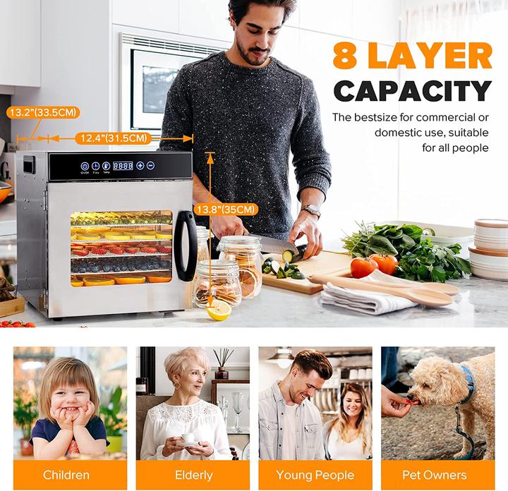 Image du produit Kwasyo Déshydrateur 8 étages