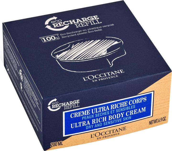 L'Occitane Eco Recharge Crème Ultra Riche re22 (Body cream, 200 ml)
