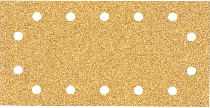 Image du produit Bosch Professional Zubehör Papier abrasif Expert C470 avec 14 trous pour ponceuses vibrantes, 115 x 230 mm, G 40, 10 pcs. (40)