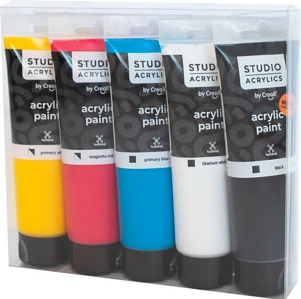 Image du produit Creall Peinture acrylique Studio (Multicolore, 120 ml)