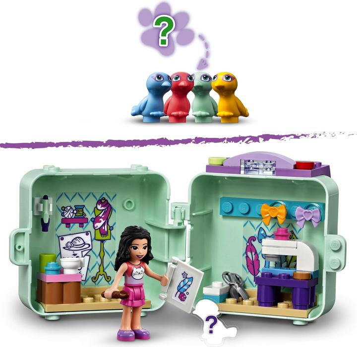 Actual product image LEGO Emma's Fashion Cube (41668, LEGO Friends)